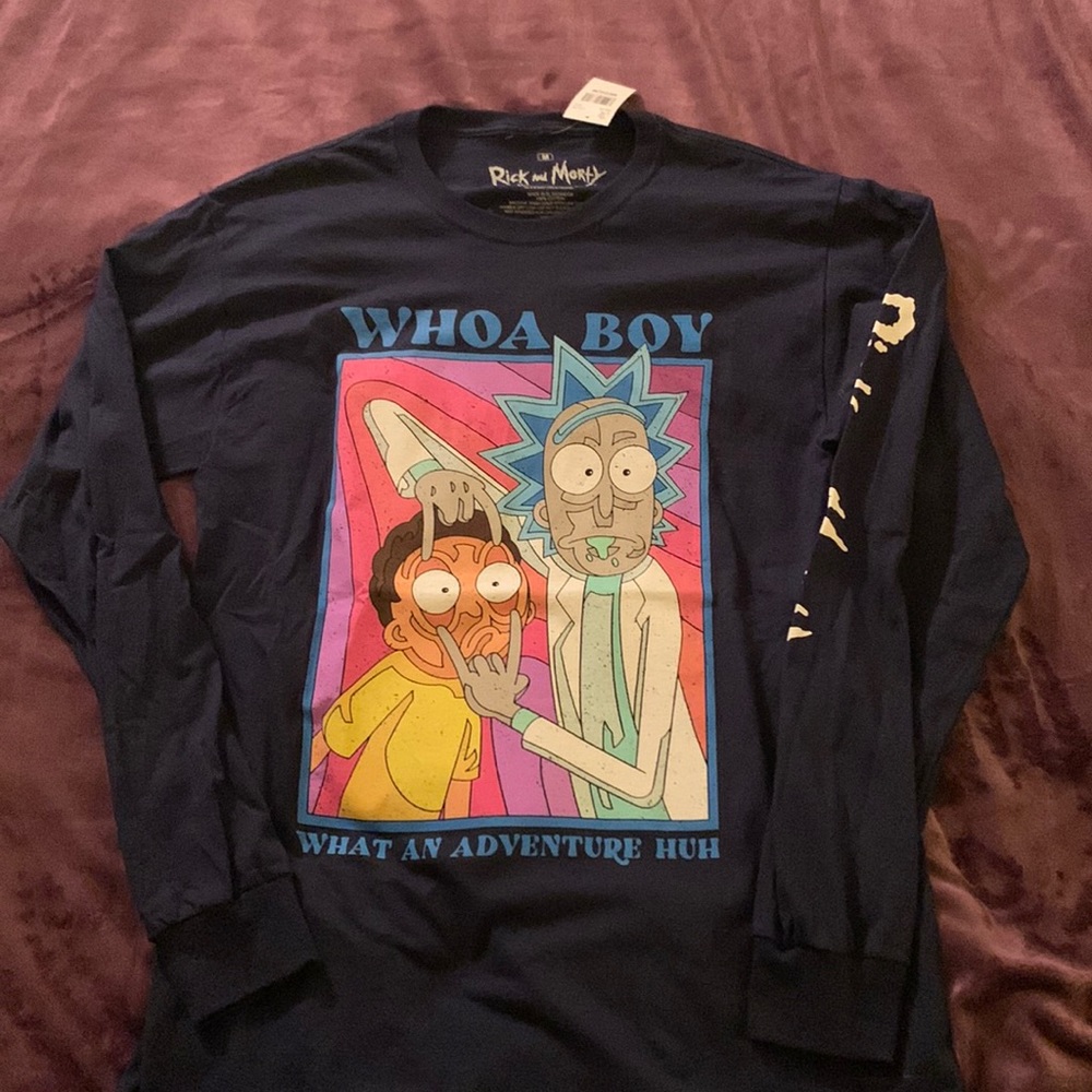Rick and Morty Long Sleeve Tee